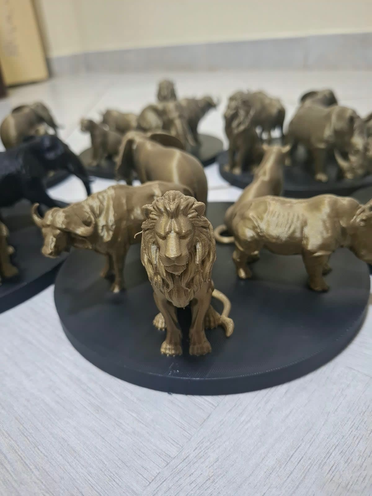 Customized Big Five Figurines in Kenya